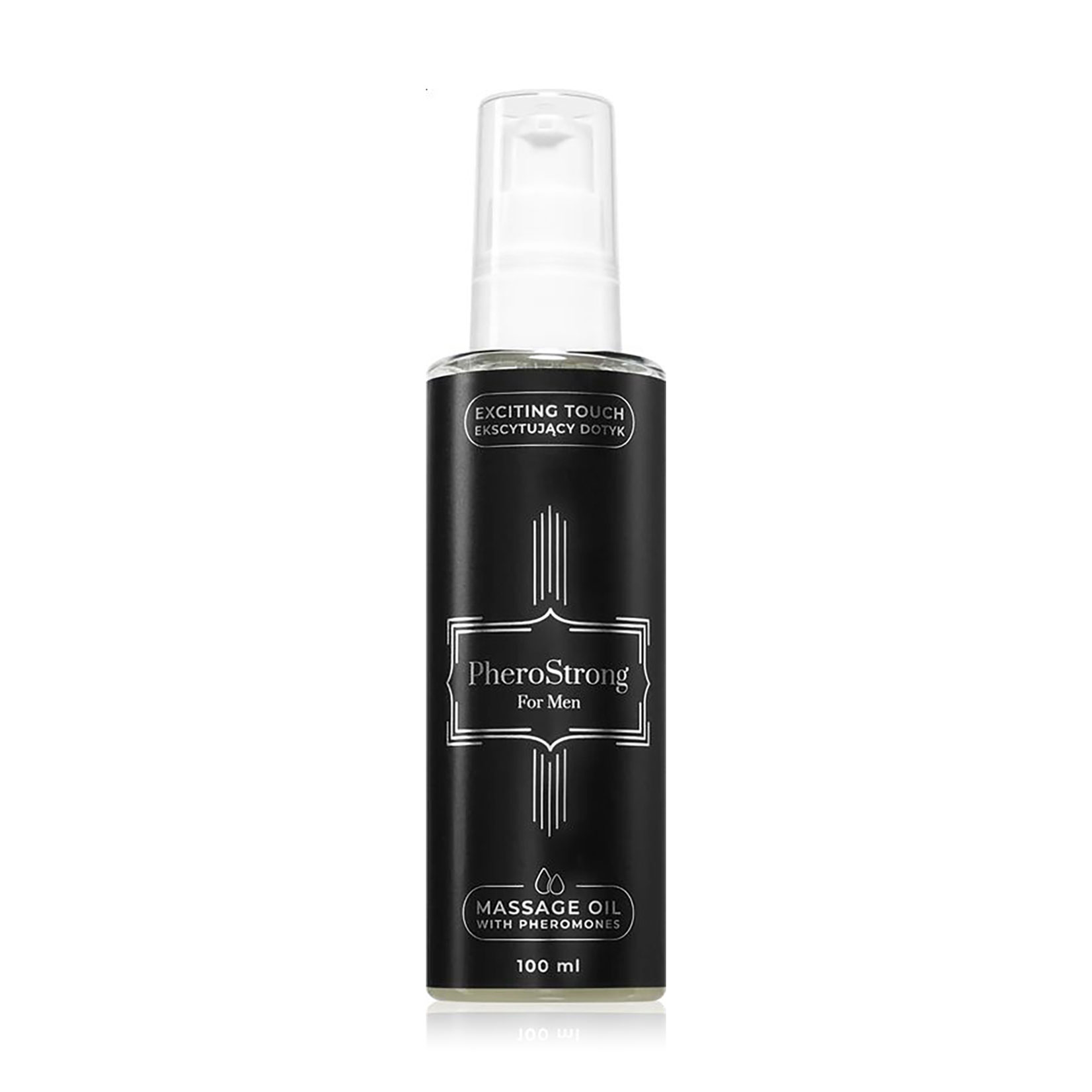 Масажна олія для тіла PheroStrong for Men Massage Oil With Pheromones з феромонами, для чоловіків, 100 мл